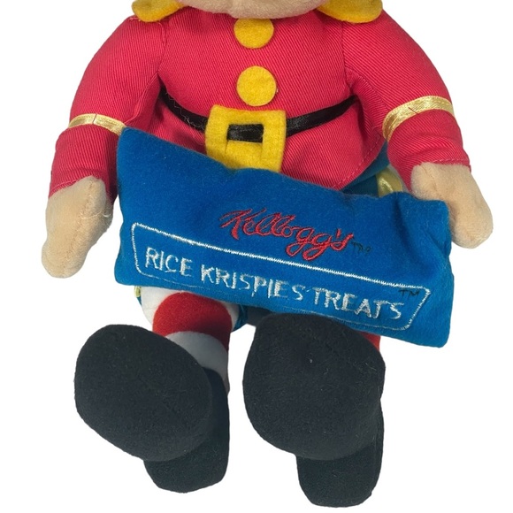 Vintage POP 1999 Kellogg’s Rice Krispies Snap Crackle Pop Plush Stuffed Doll 15” - Picture 5 of 10
